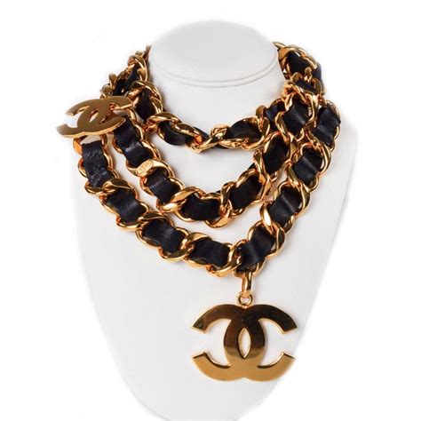 chanel kette echt|Necklaces .